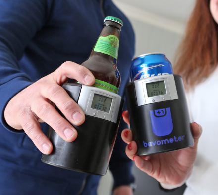 The Bevometer Is a Beer Koozie That Tracks How Many Beers You Drink