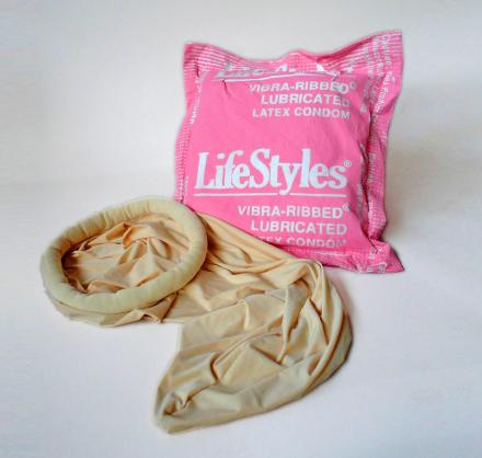 Condom Sleeping Bag and Pillow