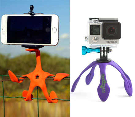 Gekkopod: A Multi-Functional Flexible Mount For Your Phone or Camera