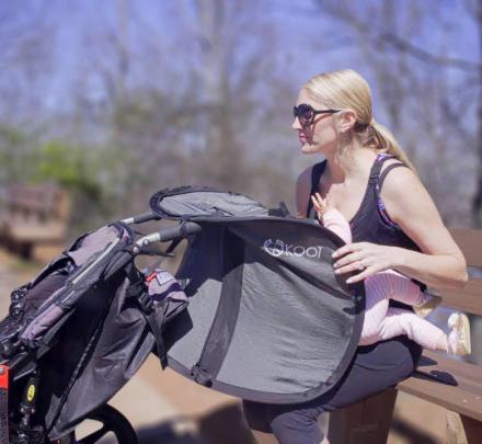 This Genius Stroller Attachment Helps Give Breastfeeding Moms Privacy In Public