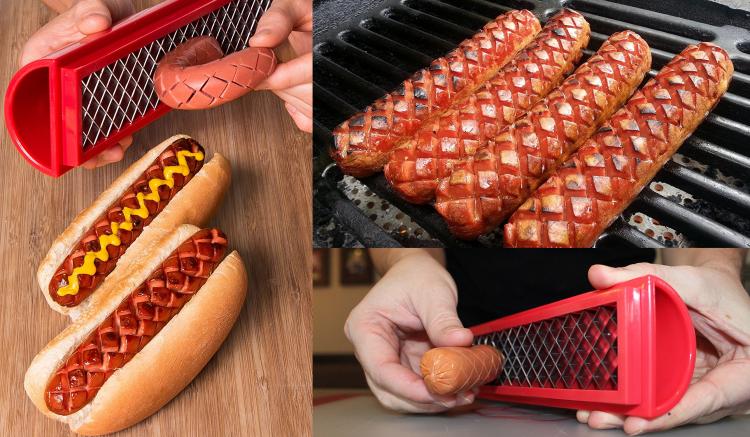 SlotDog: Cuts Slots Into Your Hot Dogs For Perfect Dogs Every-time