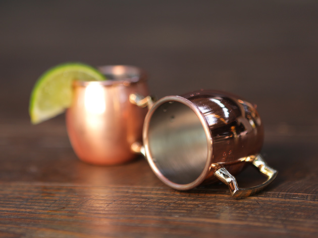the copper shot glass mugs ar