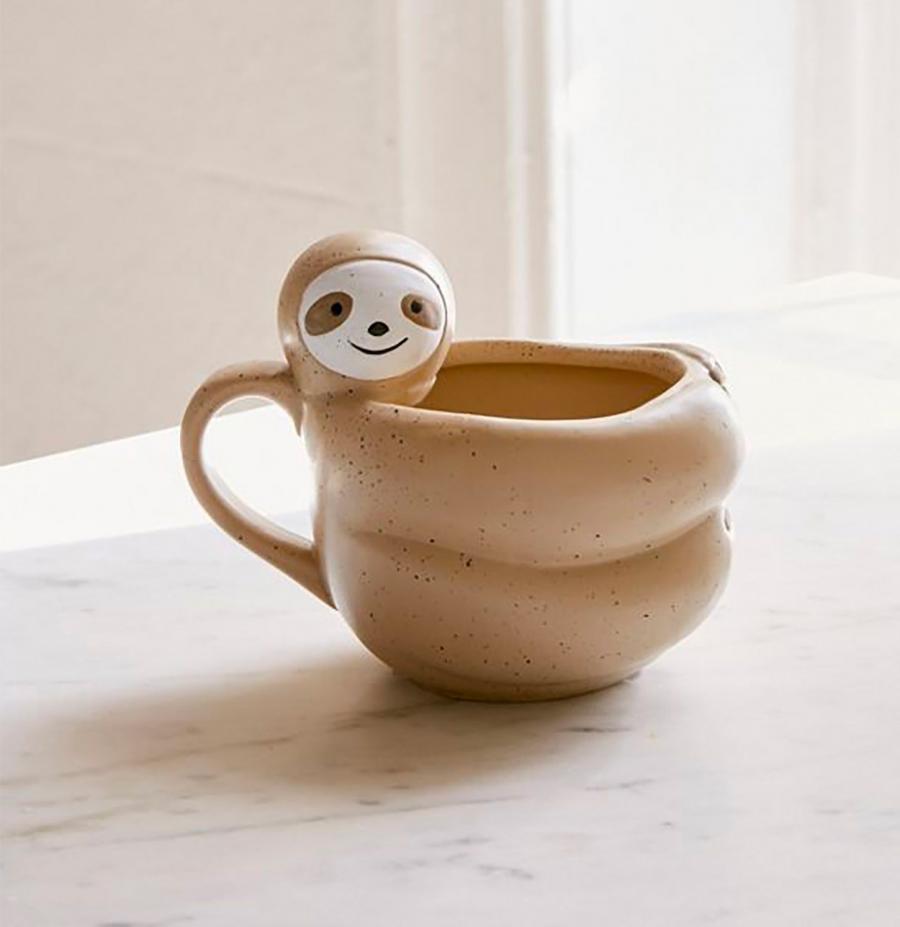 Sloth Shaped Coffee Mug