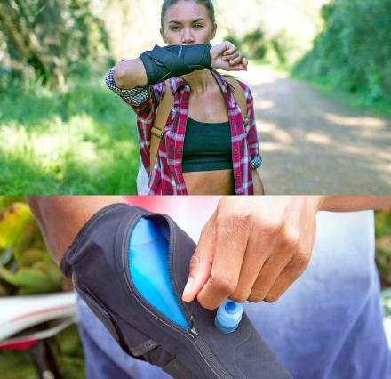 WetSleeve: A Water Bottle Bladder That Wraps Around Your Arm