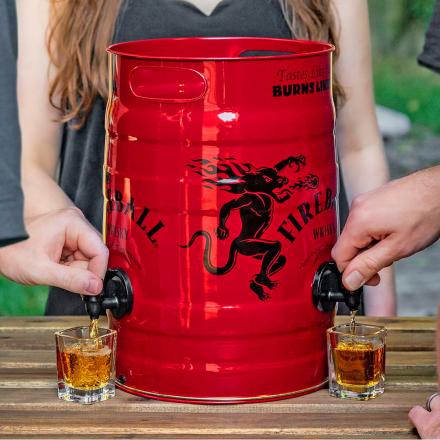 You Can Now Get a Mini Keg Of Fireball Just In Time For Your Halloween Party